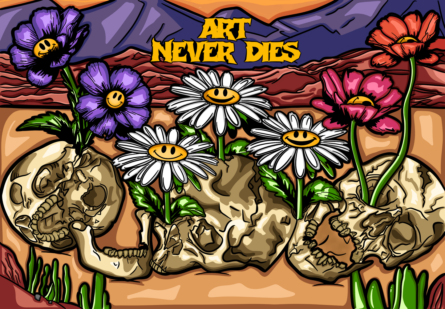 Art Never Dies Fine Art Print