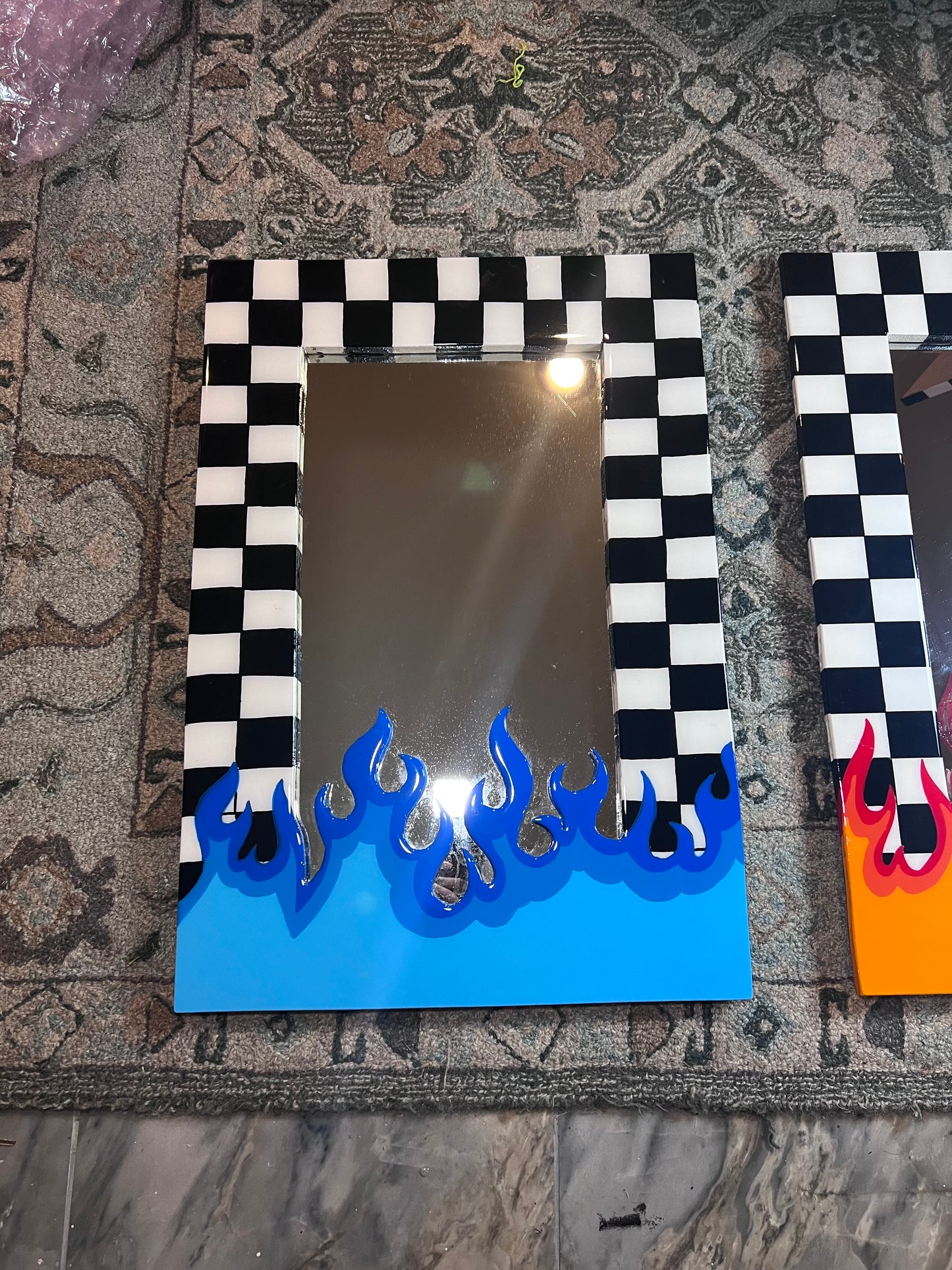 All Gas No Breakz custom mirror