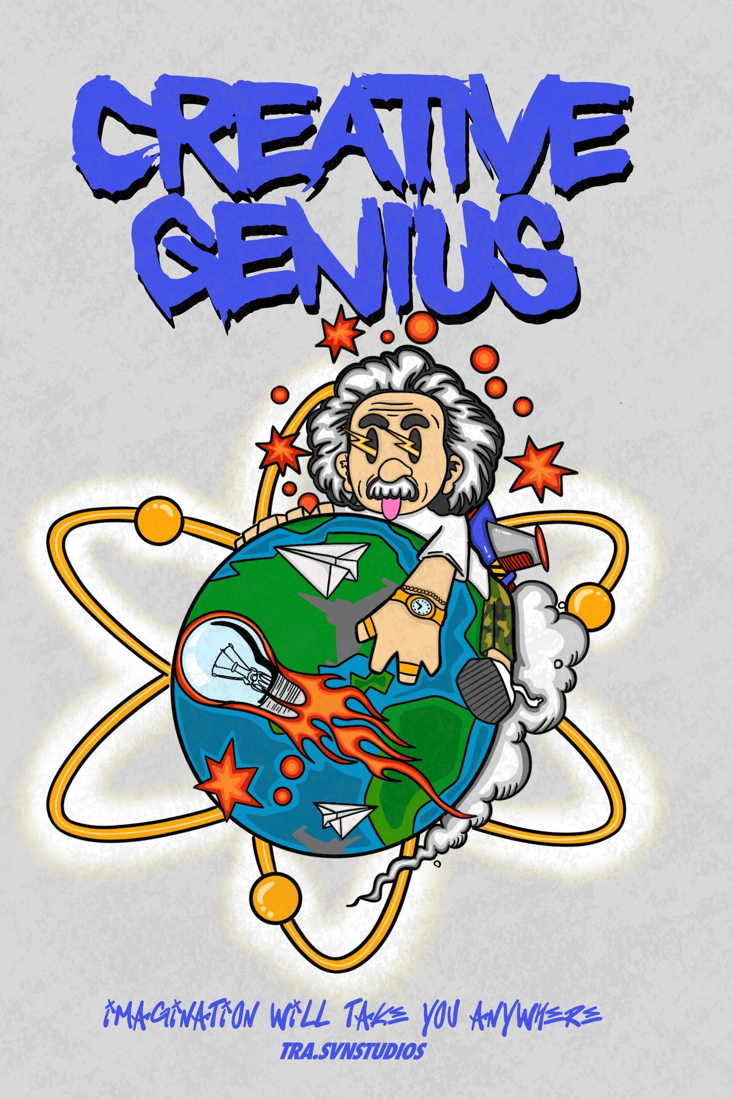 Creative Genius Fine Art Print