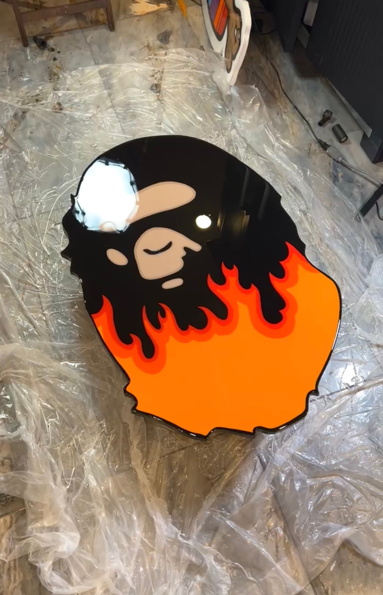 Monkey flame
