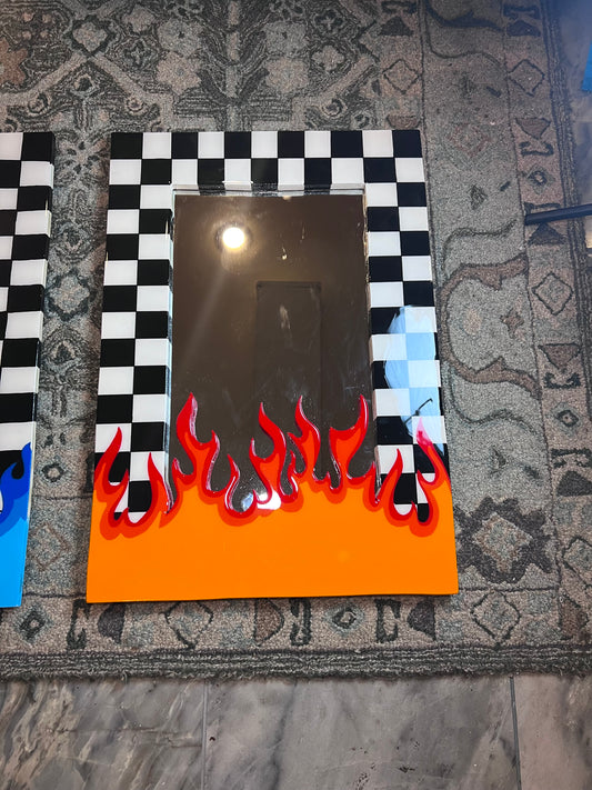 All Gas No Breakz custom mirror