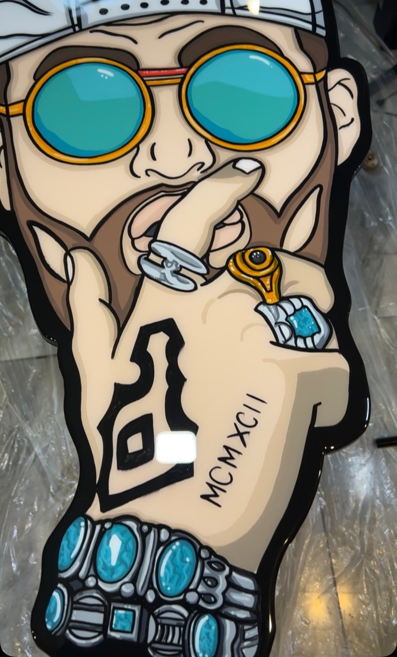 Mac miller head piece