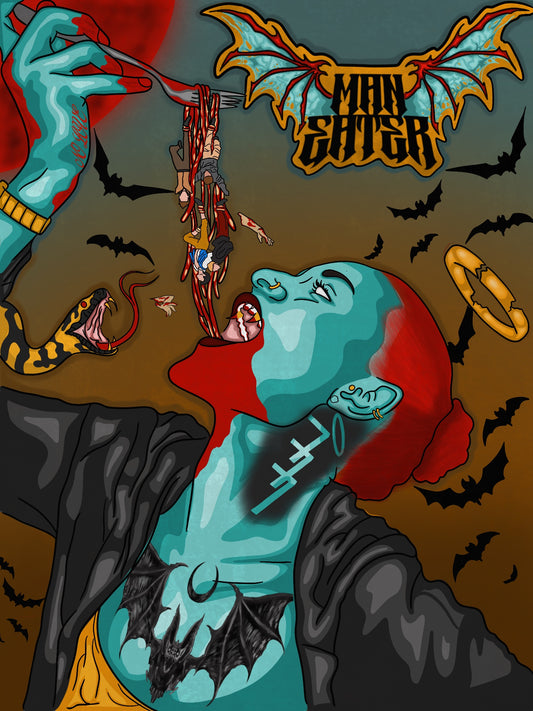 ManEater Fine Art Print