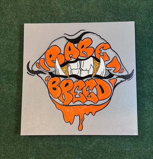 Rare breed lips painting